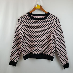 Migaino WOmens Pullover Polka Dot Sweater Size S